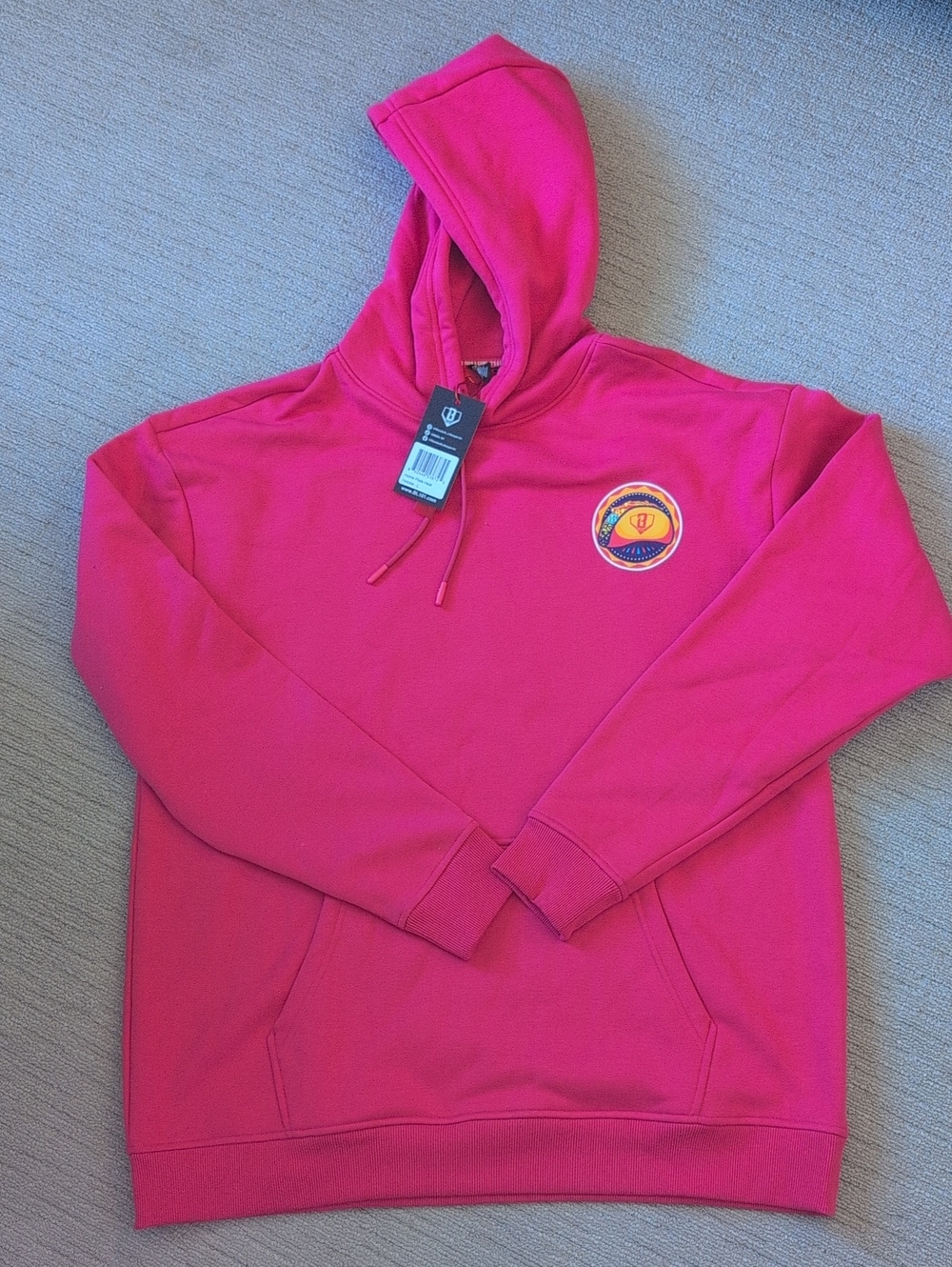 Baseball Lifestyle 101 Home Plate Heat Hoodie Size Adult Large NWT